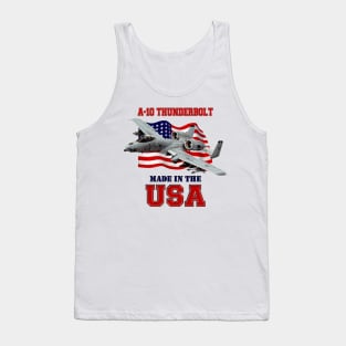 A-10 Thunderbolt Made in the USA Tank Top